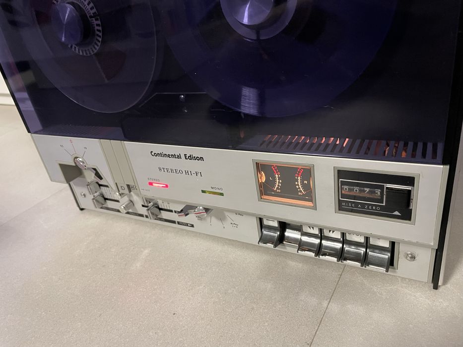 Magnetofon szpulowy unitra ZRK Continental Edison Hi Fi