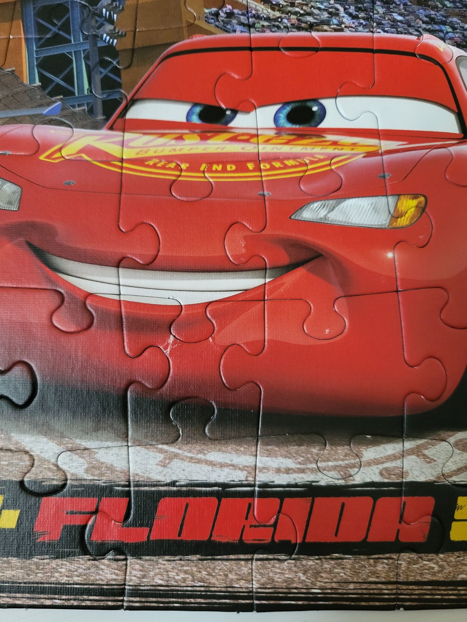 Gra planszowa Cars plus puzzle 4+
