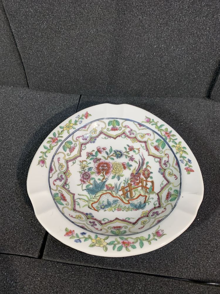 Cinzeiro em Porcelana XVIII - Louça NOUVELLE COMPAGNIE DES INDES 1785
