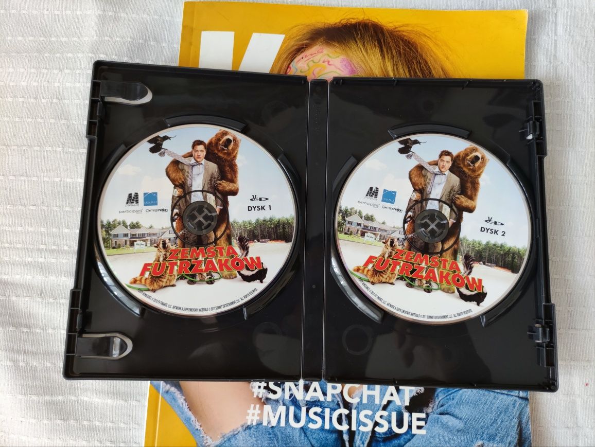 Zemsta futrzaków DVD Film 2010 rok dla kolekcjonera Familijna Komedia