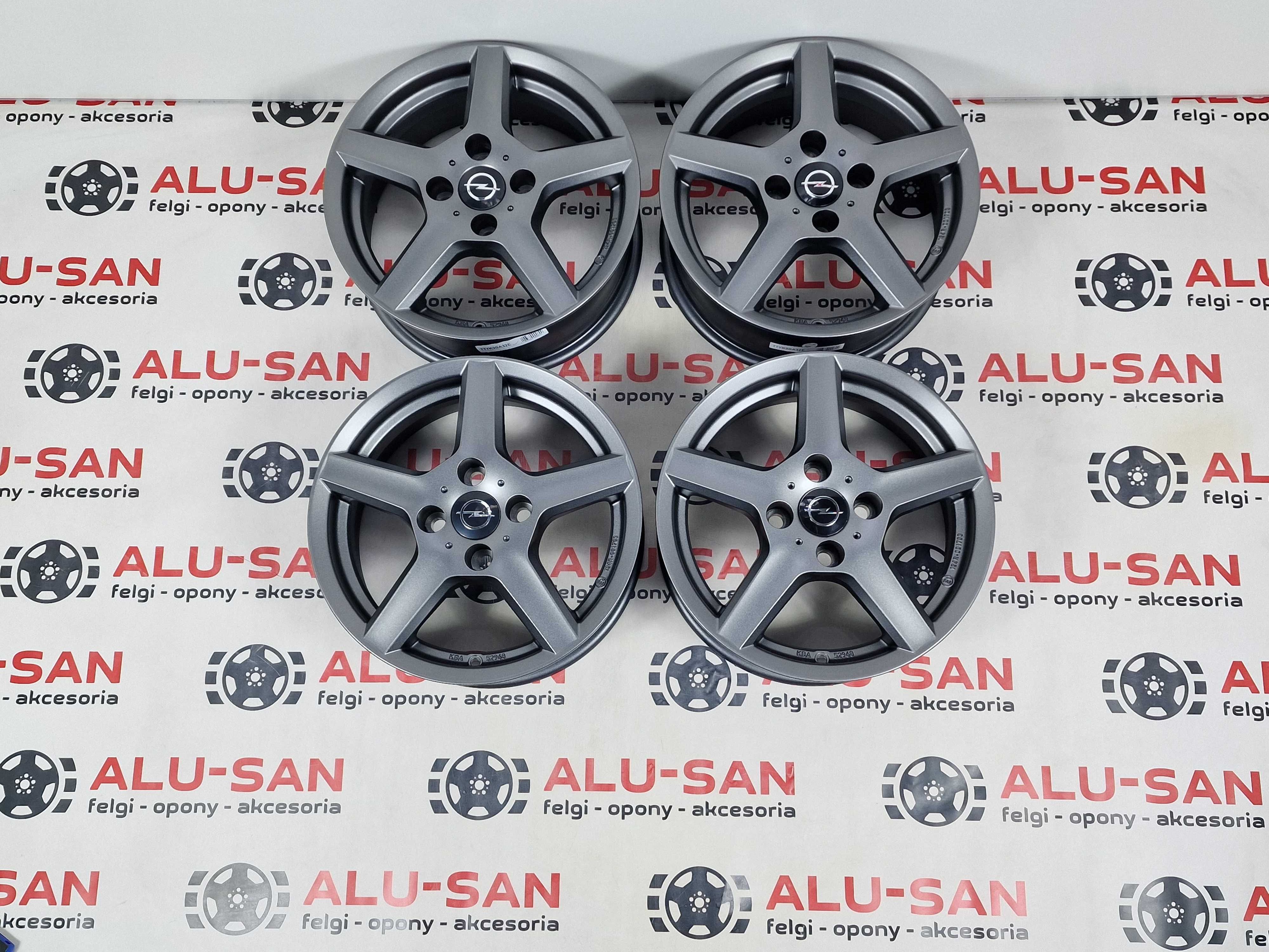 NOWE alufelgi OPEL 15'' 4x108  CorsaF- Grafit