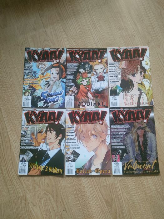 Magazyny o mandze
