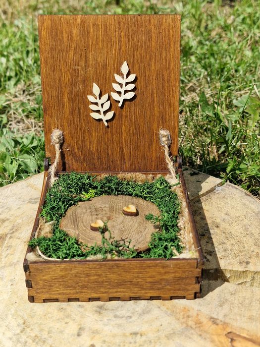 Pudełko na obrączki