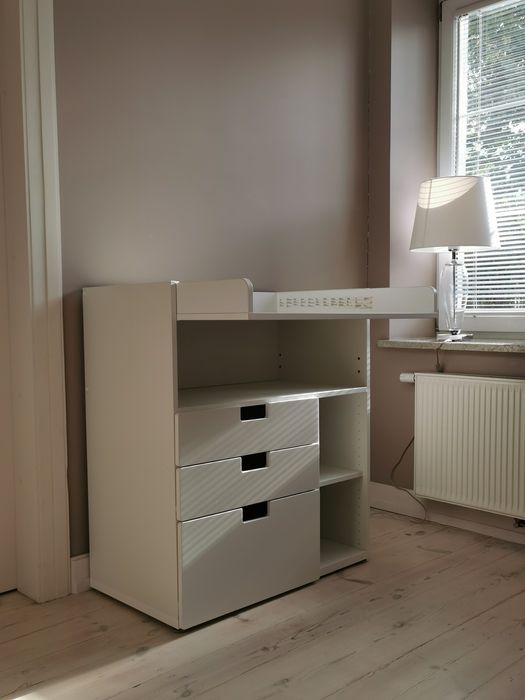 Przewijak Ikea, Smastad, z szufladami i funkcją biurka
