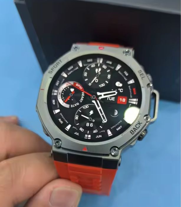 Zegarek Męski Smartwatch GPS  DM Wodoodporny  + Sauna