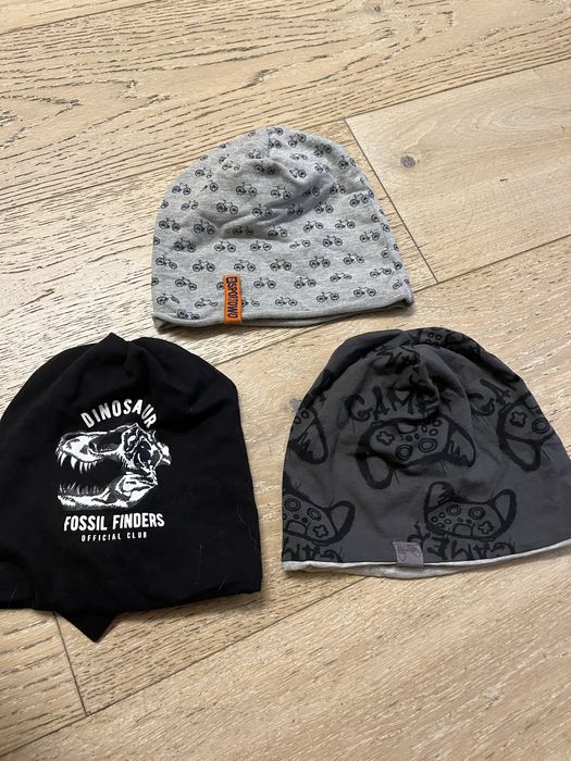 3 czapki dla chlopca