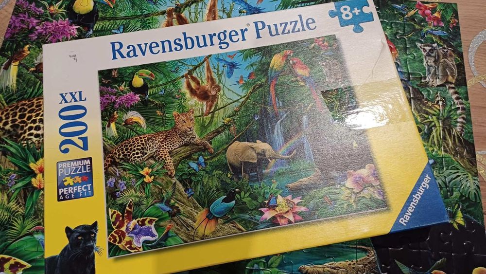 Пазлы фирменные Ravensburger джунгли