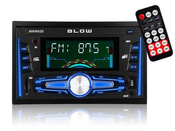 Radioodtwarzacz akcesoryjny BLOW AVH-9610 2DIN 2-DIN
