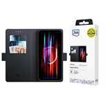 Etui z klapką 3mk Wallet Case na Xiaomi 13T Pro - czarne