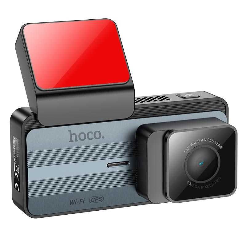 Видеорегистратор HOCO DV11 2K GPS recorder display 25fps 3.69" WiFi
