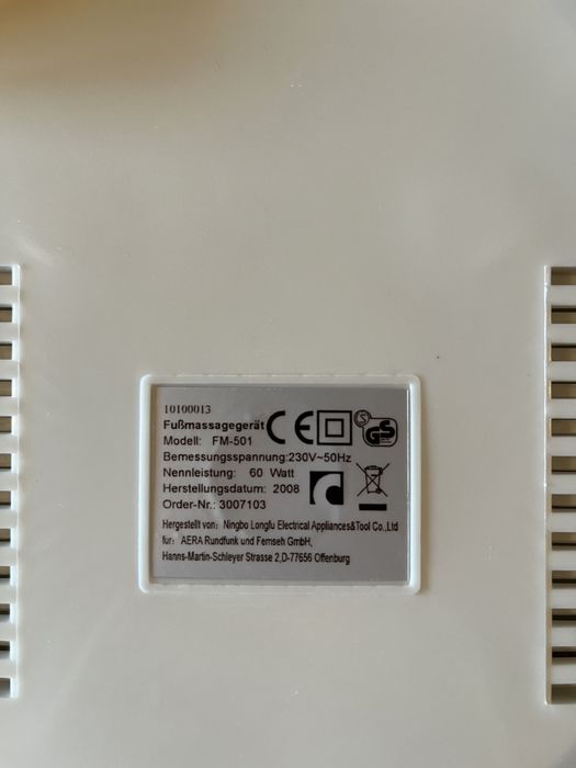 Hydromasażer do stóp masażer Superior