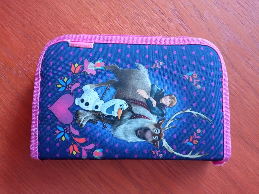 Plecak worek na buty piórnik teczka z uchwytem kraina lodu frozen