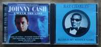 Johnny Cash, Ray Charles. Фирменные CD Jazz, Blues, Rock