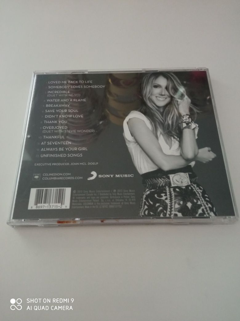 Celine Dion - Loved me back to life CD