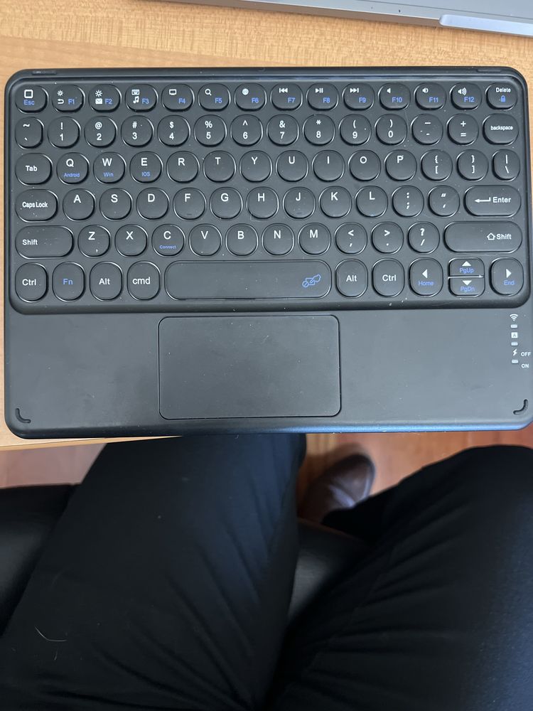 Teclado wifi para tablet, tv, pc