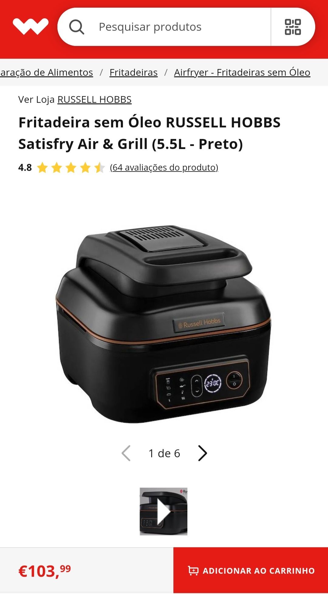 Airfryer como nova