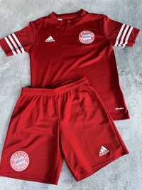 Strój sportowy pilkarski Bayern Adidas James Rodriguez rozm 134 140