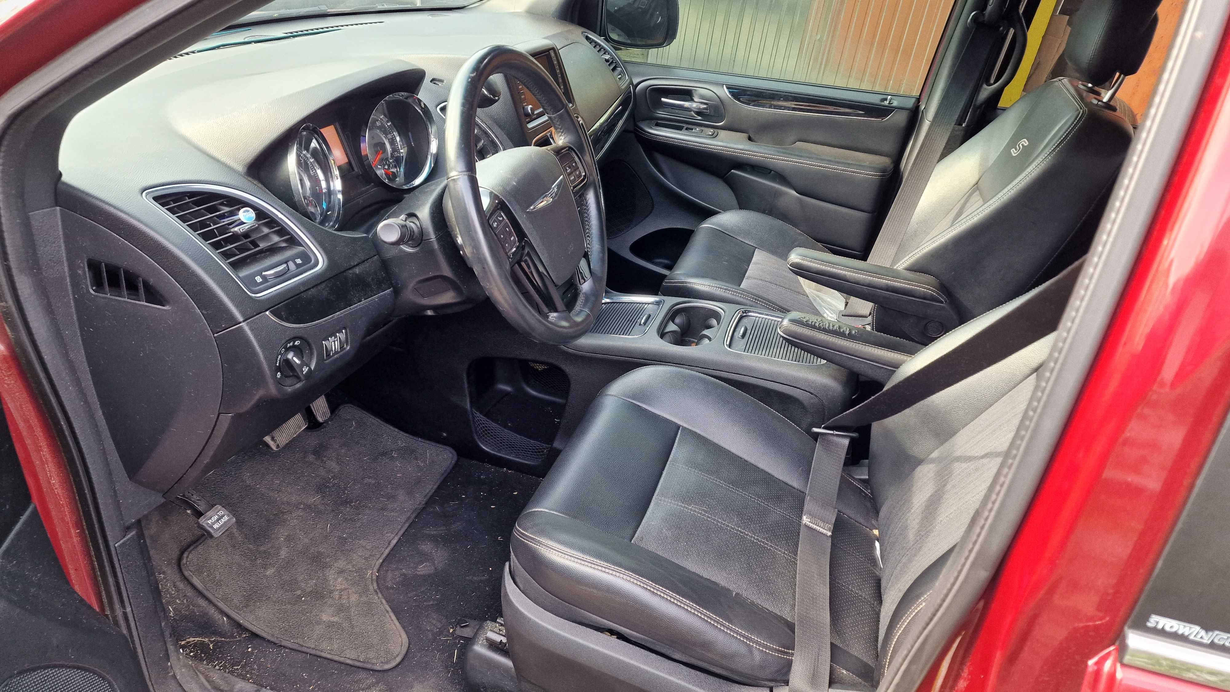 Chrysler Town Country 3.6 2013 Lift skóra DVD elektr drzwi bezwypadek