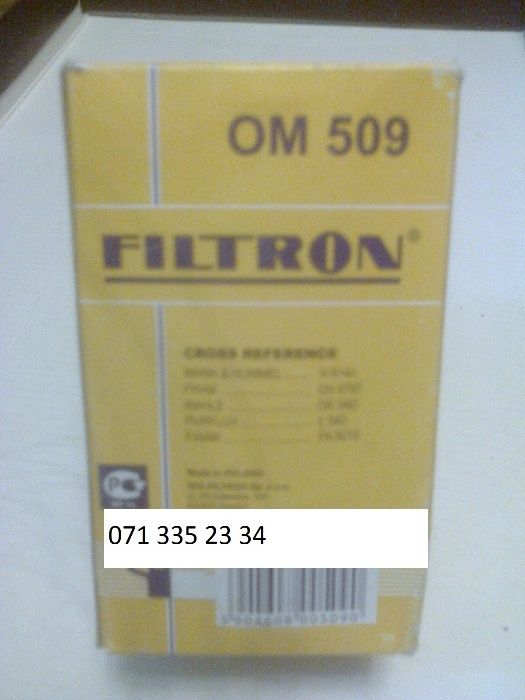 Масляный фильтр FILTRON OM 509 .