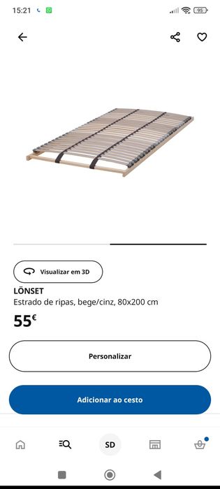 Estrado Lönset IKEA