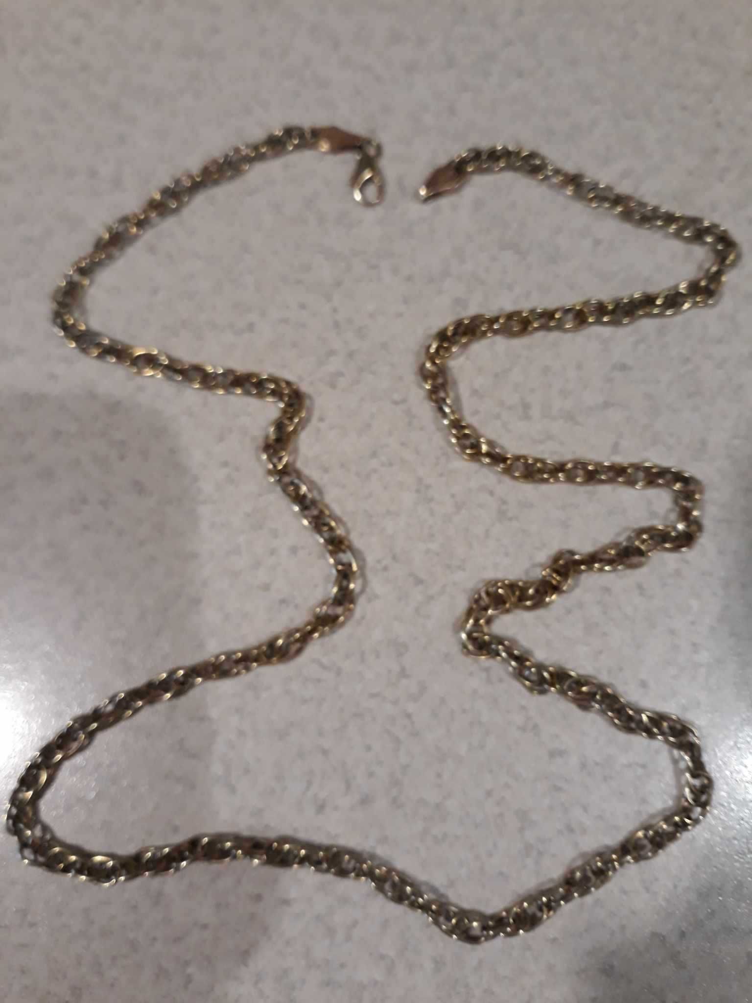 Łańcuszek złoty pr-585 unisex