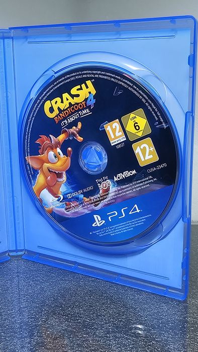 Crash Bandicoot It's About Time PS4 PS5 PlayStation 4 5