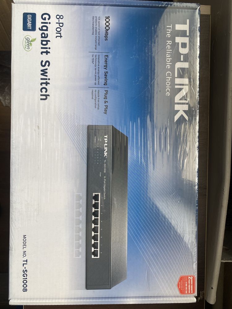 Комутатор TP-Link TL-SG1008