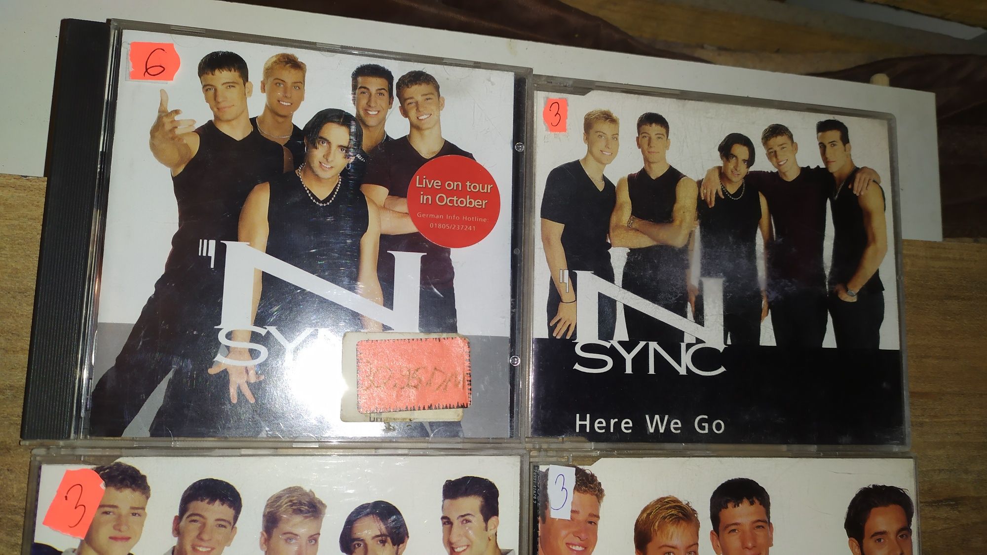 N Sync zestaw 4 cd