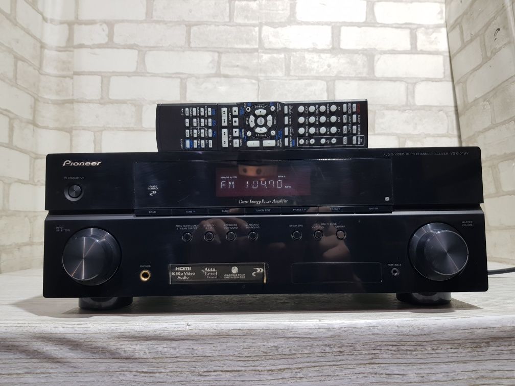 5.1 AV ресивер PIONEER VSX-519, *5 x130 Вт, HDMI, б/у з Німеччини