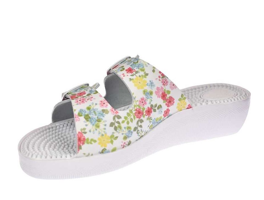 Fakirki damskie klapki masujące z kolcami FP-01 włoskie medyczne r. 36