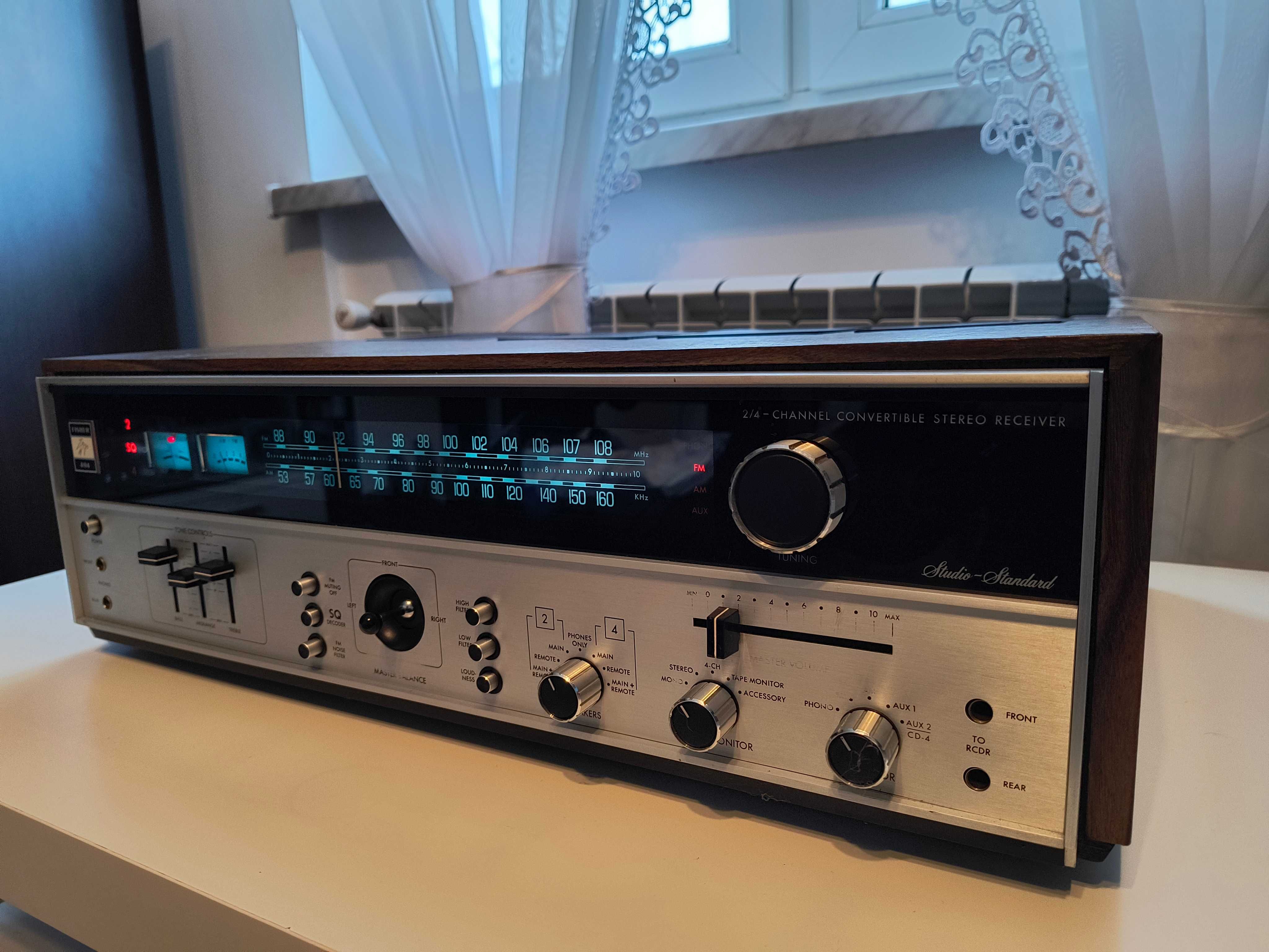 Amplituner Fisher 404 Quadro Monster