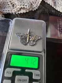 Zawieszka motyl srebro