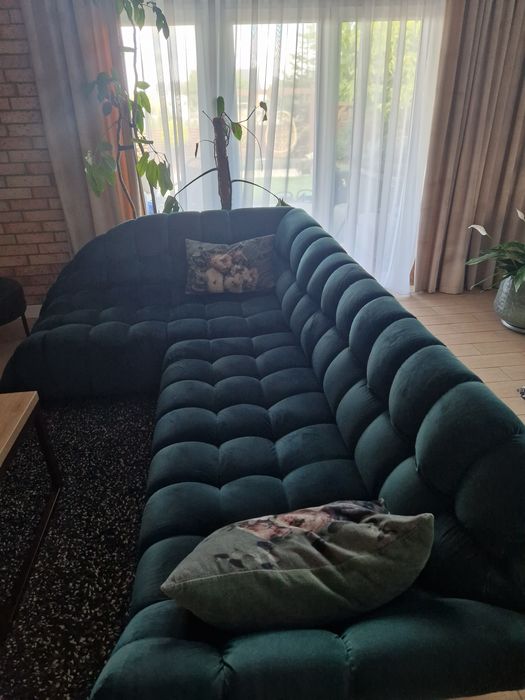 WERSAL narożnik Gappa, Liquid butelkowa zieleń