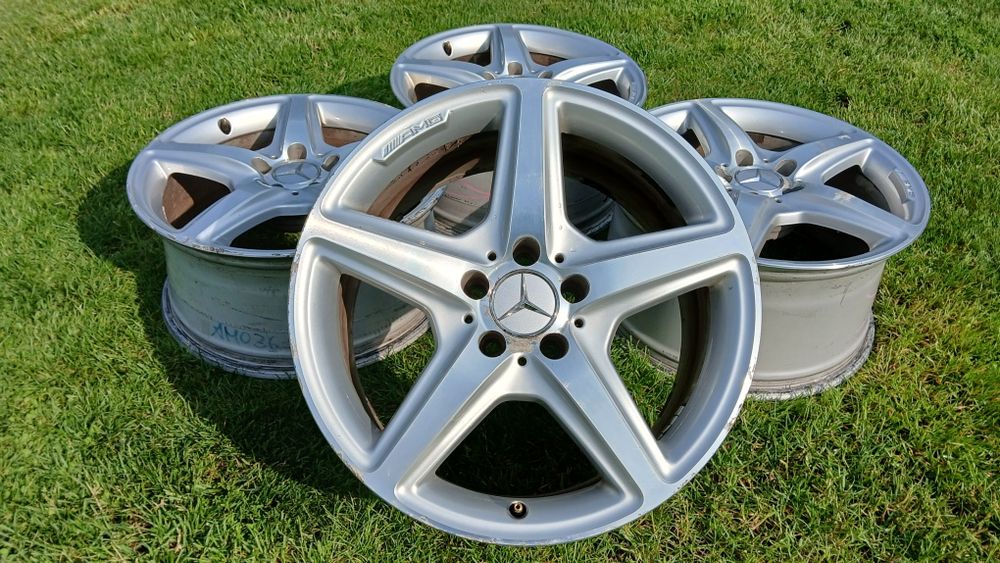 AMG  18" Mercedes CLS 5x112  8,5j et34,5  9,5j et48  Oryginal / w211