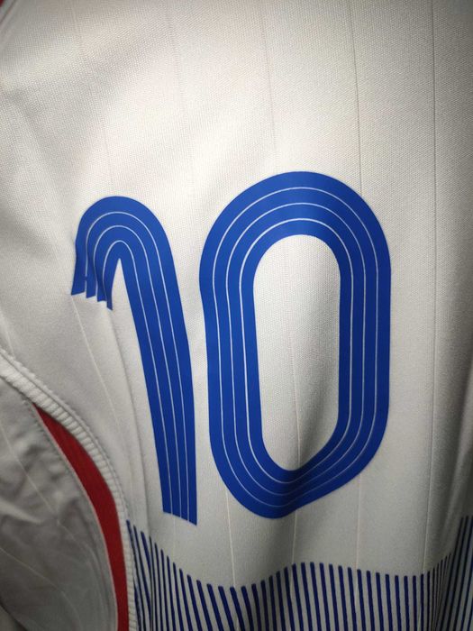 Retro França Mundial 2006 Zidane 10 tamanho M