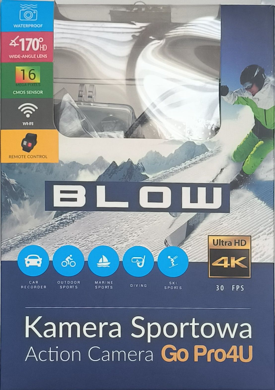 Kamera sportowa BLOW GoPro4U WiFi