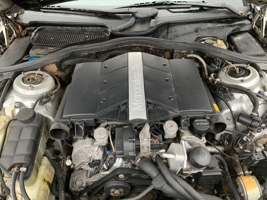 W220 3.2 автомат газ чорна шкіра