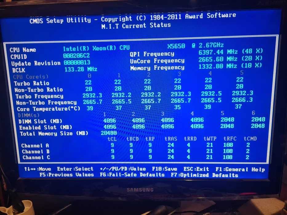 komputer z Xeon 5650