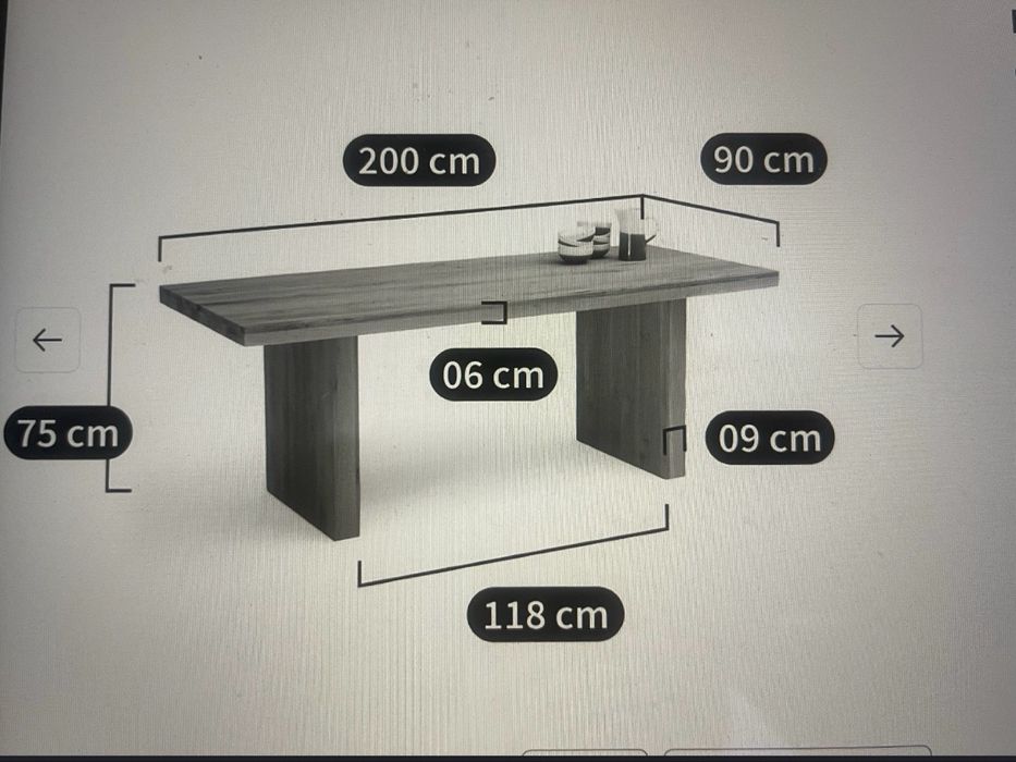 Mesa de jantar LAREDOUT