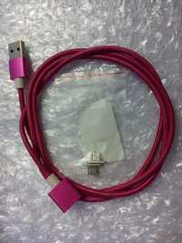 Cabo USB com 2 pontas micro USB magneticas