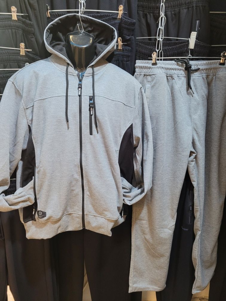 Мужские спортивные костюмы. 3XL-6XL.Польша. 2 нитки- весна.
