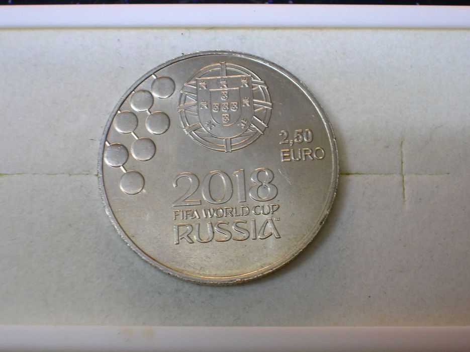 Moeda 2.50 euro - 2018 / Fifa world cup RUSSIA