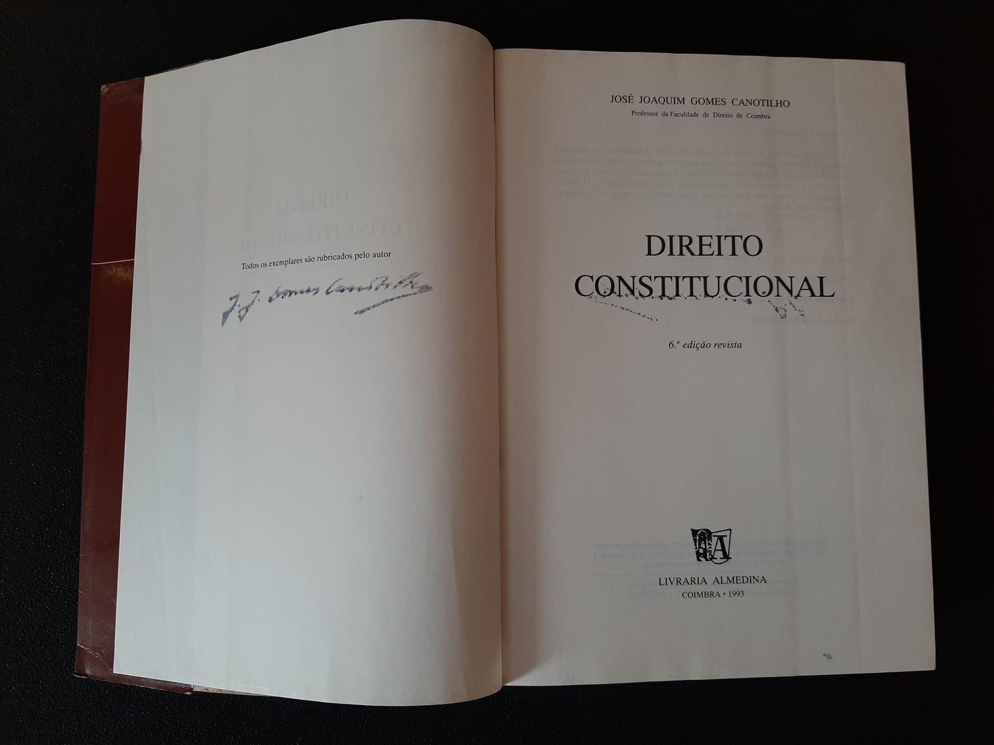 Direito Constitucional - J.J. Gomes Canotilho