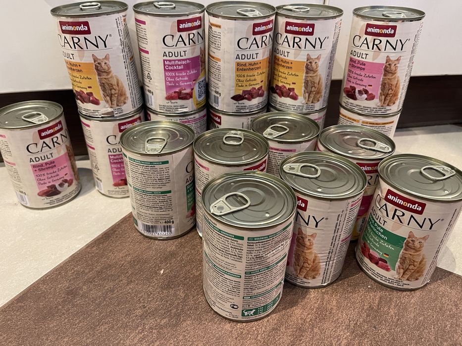 Animomda carmy puszki 18 sztuk po 400 gram