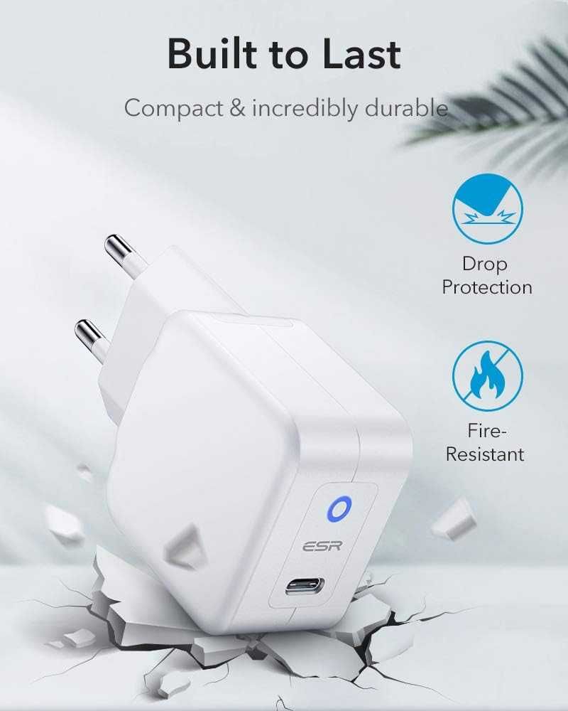 Szybka ładowarka telefonów 20 W, ładowarka USB C i wtyczka USB C