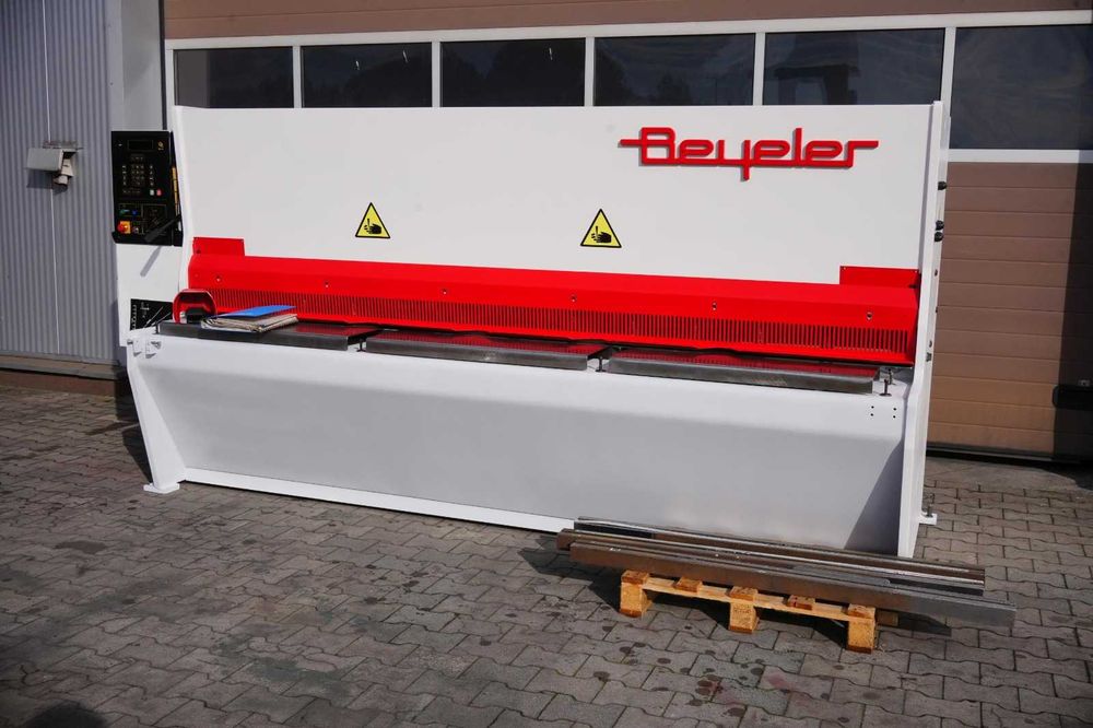 Gilotyna nożyce do blachy Beyeler Szwajcaria typ VR CNC 3070 x 6,5 mm