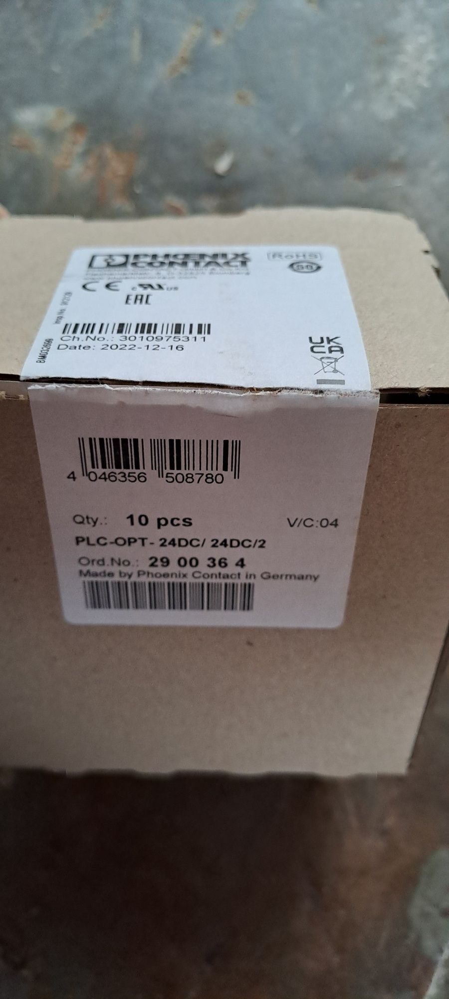 Przekaźnik phoenix Contact PLC-OPT-24DC/2