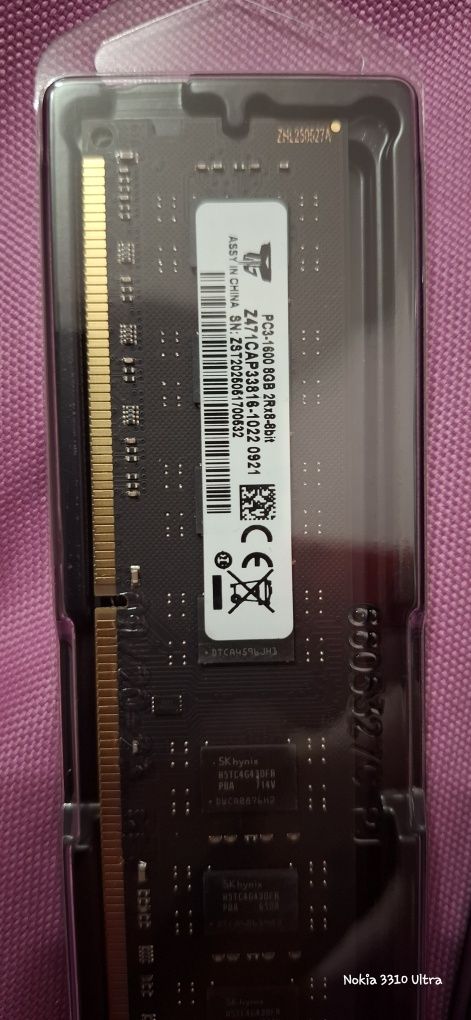 Оперативка DDR3 8Гб 1600МГц (новая)