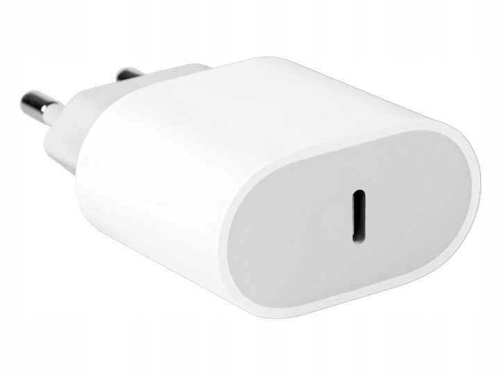 Kostka Adapter USBC Szybka ŁADOWARKA ZASILACZ 20W USB typ C Ładowania