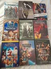 Dvd filmes e dvd musicas variadas